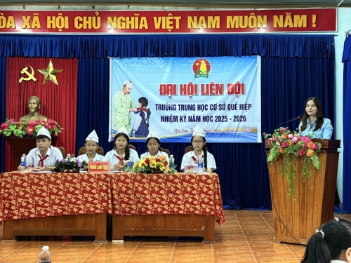 Đại hội Liên đội nhiệm kỳ 2025-2026